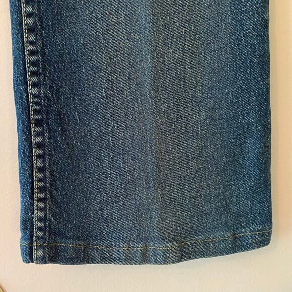 Lawman Women size 9 / 30 Straight Leg Jeans Rhinestone Slim Fit Vintage Western - Picture 5 of 12